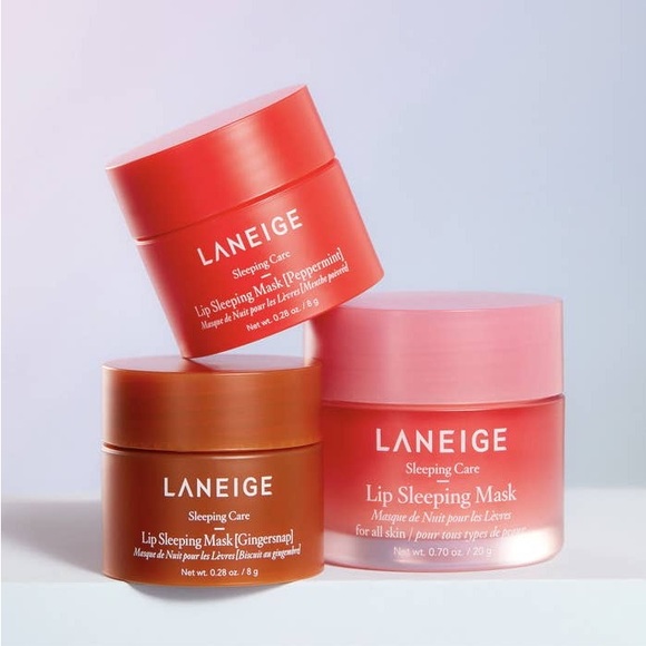ISO LANEIGE LIP SLEEPING MASK FLAVORS: LEMON SORBET, GINGERSNAP, & PUMPKIN SPICE - Picture 14 of 16